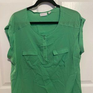 Kelly Green Blouse